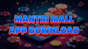 illustration text 'mantri mall app download'