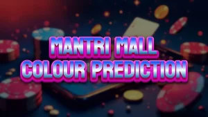 illustration text 'mantri mall colur prediction'